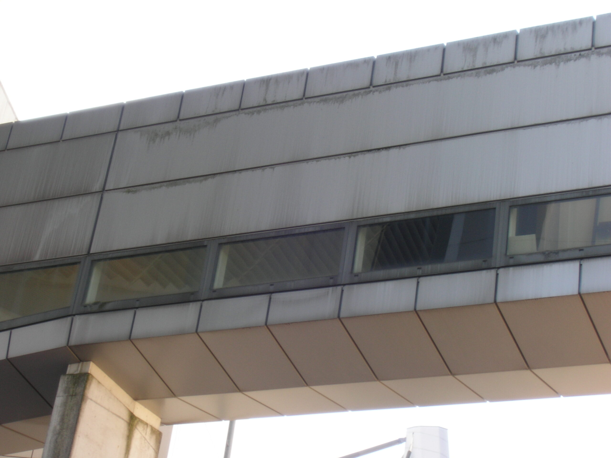 Gevelbeplating voor onderhoud